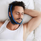 Anti Snoring Chin Strap - Chin Strap for Sleeping, Snoring Solution, Effective Snore Stopper with Comfortable Neoprene for Better Sleep Adjustable Jaw Strap, Stop Snoring Device for Men and Women