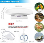 Digital Pet Scale,Puppy Scales for Weighing,Digital Small Animals Scales for Weighing,Whelping Supplies,Kitten Scale,Baby Scales for Small Dog Cat Crawl Pet,Capacity up to 33 lb