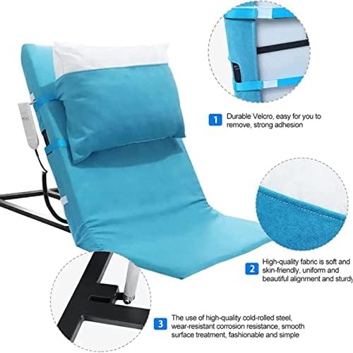 Lift Bed Backrest, Electric Lift Bed Backrest for The Elderly, Adjustable Sit-up Backrest Bracket, with Removable Headrest, for Pregnant Women, After Surgery Recovery