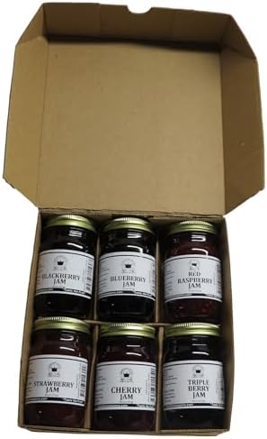 Our Berry Favorites Gift Box (6-4.5 oz jars in a gift box)
