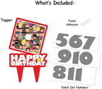 Custom Blox Gamer Birthday Cake Topper Add Your Number Party Decor