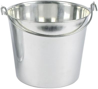 Karl Kruger Bucket, Silver, 9 Litre.