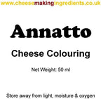 Annatto 50ml Natural Cheese Colouring