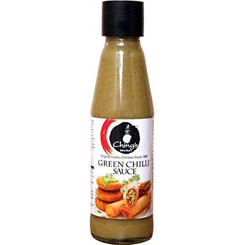 Chings Green Chilli Sauce - 190g - (pack of 2)