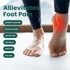 Plantar Fasciitis Heel Support Inserts - Welnove Premium Arch Support Heel Cushion Cups for Heel Pain Heels Spur Achilles Tendonitis - Orthotic Shoe Insert for Women's 6-9, Men's 5-8 (1 Pair)