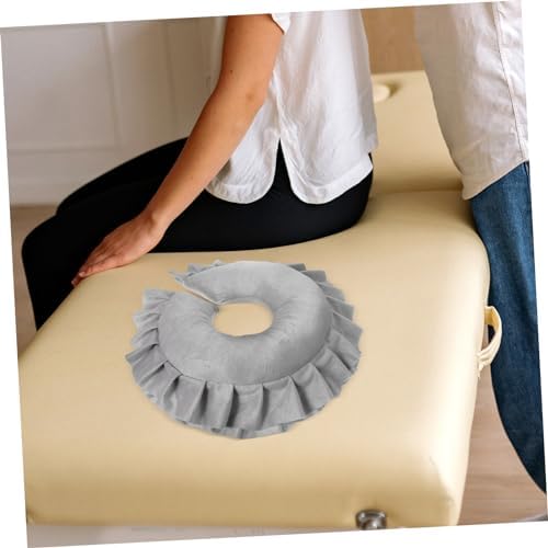 Angoily Face Massage Pillow Reusable Spa Face Cushion for Comfortable and Neck Support for Beauty Salons and Home Use Easy to Clean Massage Headrest