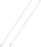 17 Inches 2 Pieces Blind Wand, Vertical Replacement Parts, Tilt Replacement, Clear Rod with Hook and Grip, Plastic Opener, Long Window Stick Tilt Rod