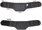 Lumbar Brace with 21 Magnets & Tourmaline Self Heating Ultra Light & Breathable Adjustable Women and Men Lower Back Belt Pain Relief (Size : S)