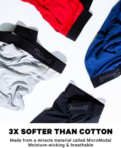 Shinesty Ball Hammock Boxer Brief - Pouch Underwear For Men with Fly