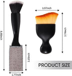 3 PCS Car Interior Detail Dust Brush,Soft Car Interior Detailing Kit Tools,Dash Duster Brush for Auto,Truck,SUV,RV Interior Cleaning