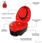 My Carry Potty - Ladybug Travel Potty, Award-Winning Portable Toddler Toilet Seat for Kids to Take Everywhere