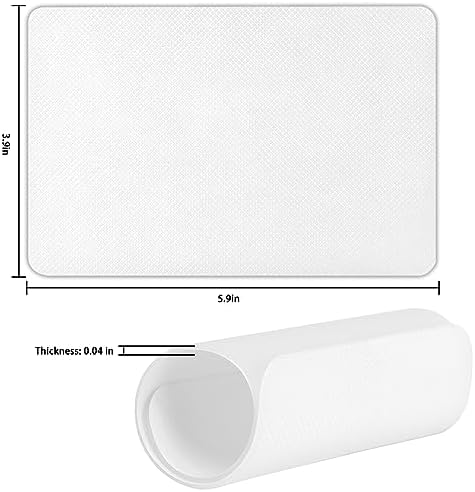 GADEBAO Shoe Sole Protector, 4 Pcs Self Adhesive Shoe Bottom Protector for High Heels, Silicone Anti Slip Shoe Grips on Bottom of Shoes, Non Slip Pads for Shoes (Medium, 6" by 4", Clear)