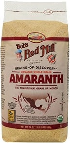 Bob's Red Mill Organic Whole Grain Amaranth, 24 Oz (4 Pack)