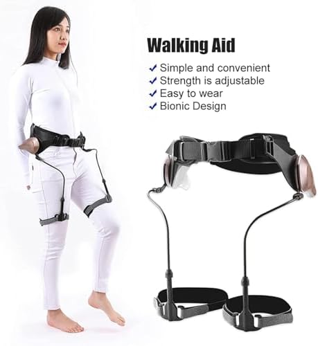 Lightweight Walkers for Seniors and Adults, Universal Adjustable Walking Aid Mobility Lower Limb Assistance Training Tool