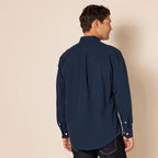 Amazon Essentials Men's Button-Down Long Sleeve Casual Pocket Oxford Shirt
