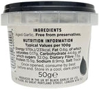 The Original Black Garlic Sweet & Savoury Peeled Cloves 50g - Gourmet, Aged to Perfection, Ready-to-Eat, 100% Natural & Vegan