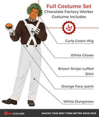fun shack Chocolate Factory Worker Costume Adults, Chocolate Factory Costume, Halloween Costumes Men, Funny Adult Costumes