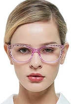 OCCI CHIARI Cat Eye Reading Glasses Women 2.25 Stylish Readers 1.0 1.25 1.5 1.75 2.0 2.25 2.5 2.75 3.0 3.5 4.0 5.0 6.0(Purple, 2.25)