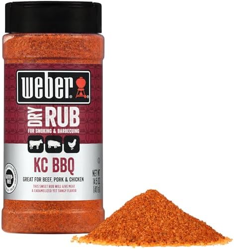 Weber KC BBQ Dry Rub, 14.5 oz