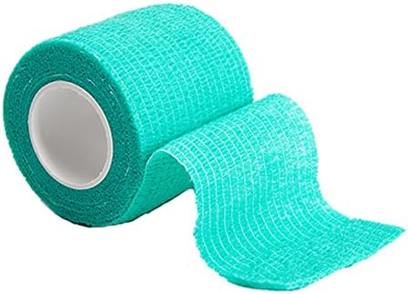 ESUPPORT 2 Inches X 5 Yards Self Adherent Cohesive Wrap Bandages Strong Elastic First Aid Tape for Wrist Ankle Pack of 10
