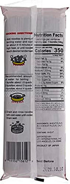 JFC Buckwheat Noodles, Japanese, Yamaimo Soba with Yam, 10.58-Ounce (Pack of 6)