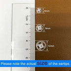 （10 pcs） Hearing Aid Open Dome Open Ear Tip (L φ12mm)
