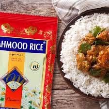 MAHMOOD - Sella White Basmati Rice Tasty |Extra Long| - Health & Rich Aroma Grains - Energy Production - Complex Carbohydrates Rice 10 Pound 158.73oz (4.5 kg) Bag