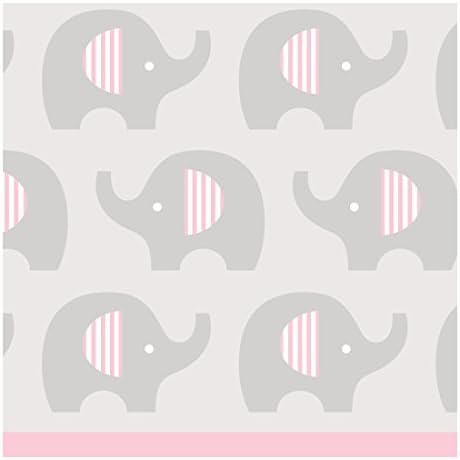 Creative Converting 316940 16-Count Paper Beverage Napkins, Little Peanut-Girl, Multicolor