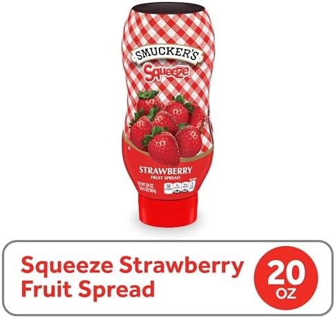 Smucker's Squeeze Strawberry Fruit Spread, 20 Ounces