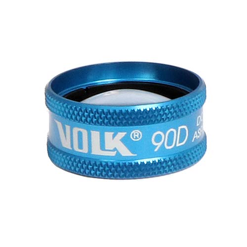 Volk Optical 90D Indirect Ophthalmic Slit Lamp Lens - Blue