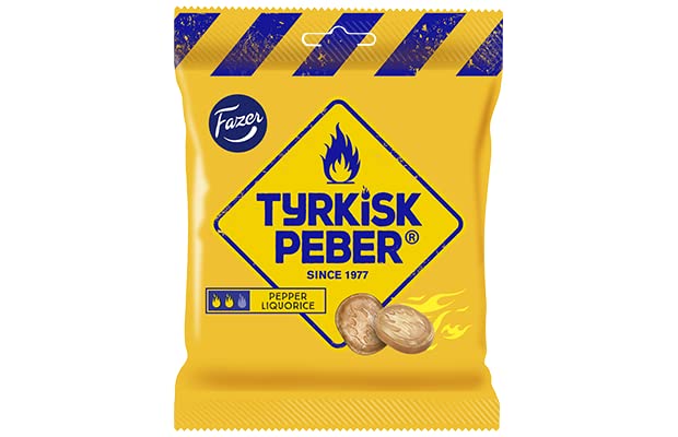 Fazer Tyrkisk Peber Liquorice 1 Pack of 120g