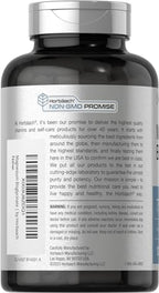 Horbäach Magnesium Bisglycinate | 120 Capsules | 750mg | Non-GMO and Gluten Free Supplement