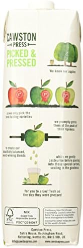 CAWSTON PRESS Apple Elderflower Juice, 1 LT