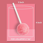 Morepack 3x4 Inches Clear Cellophane Bags 200 Pcs OPP Plastic Treat Bags with 200 Twist Ties for Gift Wrapping, Packaging Lollipop, Candies, Dessert, Cakepop, Cookies, Chocolate