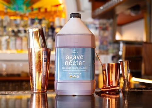 Sustainable Agave Co – Organic Light Agave Nectar – Natural Sweetener & Sugar Substitute – Vegan, Non-GMO, Gluten-Free Syrup for Coffee, Tea, and Baking