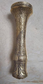 Antique Stylish Brass Cane Topper - Elevate Your Walking Stick with a Sturdy and Elegant Handle
