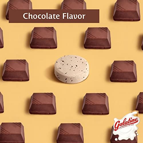 Sperlari Galatine Chocolate Milk Candy Bags, Individually Wrapped Italian Tablets, 115 gr / 4.05 Ounce Bag (1-Pack)
