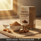 Herbs Botanica Aritha Powder 5.3 oz (150g) Pure Reetha (Soapnut) Fruit Powder – Sapindus Mukorossi Natural Hair & Skin Cleanser – Raw Botanical Shampoo Alternative – Vegan, Non-GMO