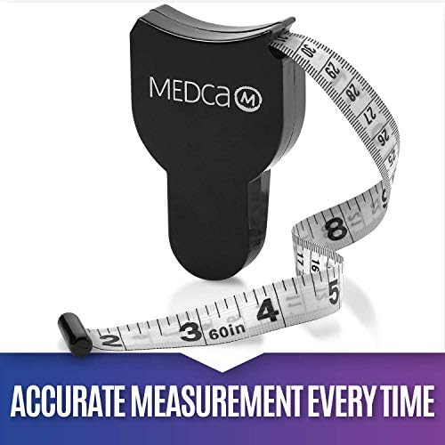 Body Tape Measure - (4 Pack) Measuring Tapes for Body and Fat Weight Monitors, (Inches & Cm) Retractable Ruler for Accurate Fat Calculator Helps Calculate Athletic Fitness Measurements