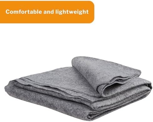 McKesson Stretcher Blanket, Disposable, 100% Polyester, Grey, 40 in x 80 in, 1 Count, 24 Packs, 24 Total