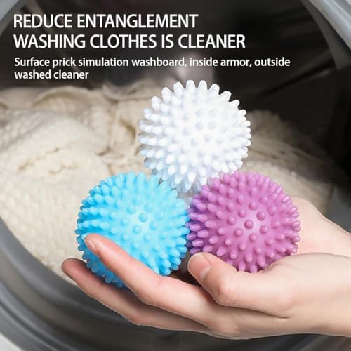 Reusable Lint Remover Balls, Laundry Balls Tangle-Free, Lint Catcher for Washing Machine (4 pcs)