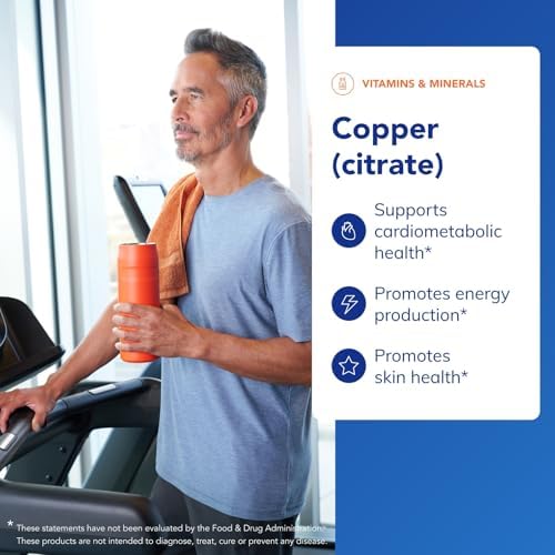 Pure Encapsulations Copper (Citrate) | Highly Bioavailable Form of Copper | 60 Capsules