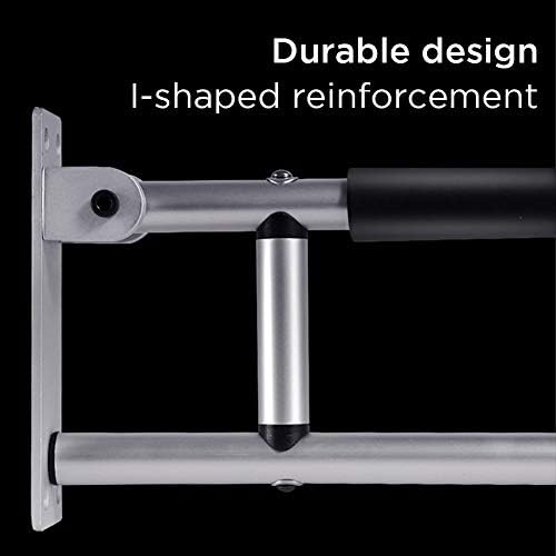 Handicap Grab Bars Rails 23.6 Inch Toilet Handrails Bathroom Safety Bar Hand Support Rail Handicapped Handrail Accessories for Seniors Elderly Disabled Mounted Bath Grips (Aluminum-600mm)