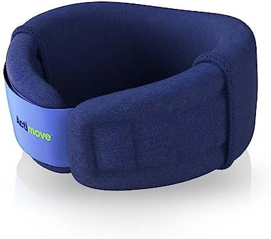 Actimove Professional Cervical Comfort Collar | Soft Foam Neck Brace for Sleeping - Relieves Neck Pain & Spine Pressure, Neck Collar Brace Support After Whiplash or Injury | Blue, Medium