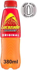 Lucozade Energy Original 380ml (Pack of 4)
