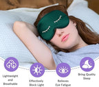 Custom Eye Mask, Personalized Sleep Masks with Your Photo/Text - Blackout Sleep Mask with Adjustable Strap for Women & Men, Perfect for Travel, Napping, and Meditation