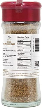 Soeos Sichuan Peppercorn Powder 1oz (28.3g), Non-GMO Verified, Szechuan Peppercorn, Ground Sichuan Green Peppercorns, Green Sichuan paper Powder, Mapo Tofu Essential Ingredient
