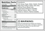 Fun Express Halloween Organ Harvest Gummy Candy Bulk - 1 lb Package with Brain, Heart, Lung & Intestine Shapes | Mixed Fruit Flavors for Trick or Treat Bags, Halloween Parties & Trunk Events