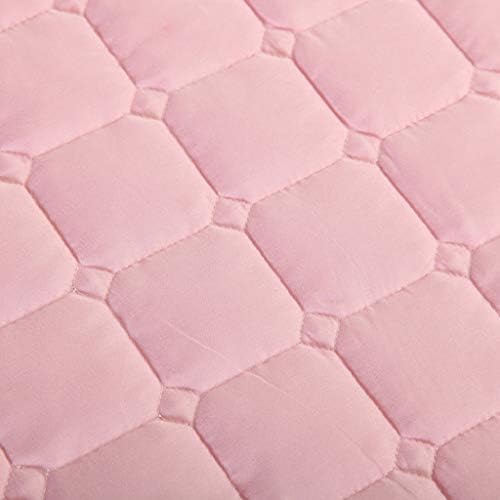 Washable Pad Cover Bed Sheet Bed Skirt Table Skirt for Treatment Couch SPA Massage Table (Pink-190x70cm)