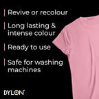 Dylon Machine Dye Pod, 350g, Peony Pink